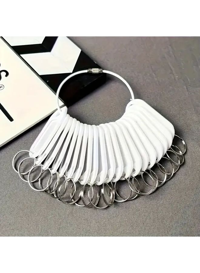 Royal Blue 25PCS Durable PP Key Labels With Glue Loop Bag Office Rental Property Key Organizer - Image 1
